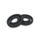 Cockring Double anneau Dorcel - Noir