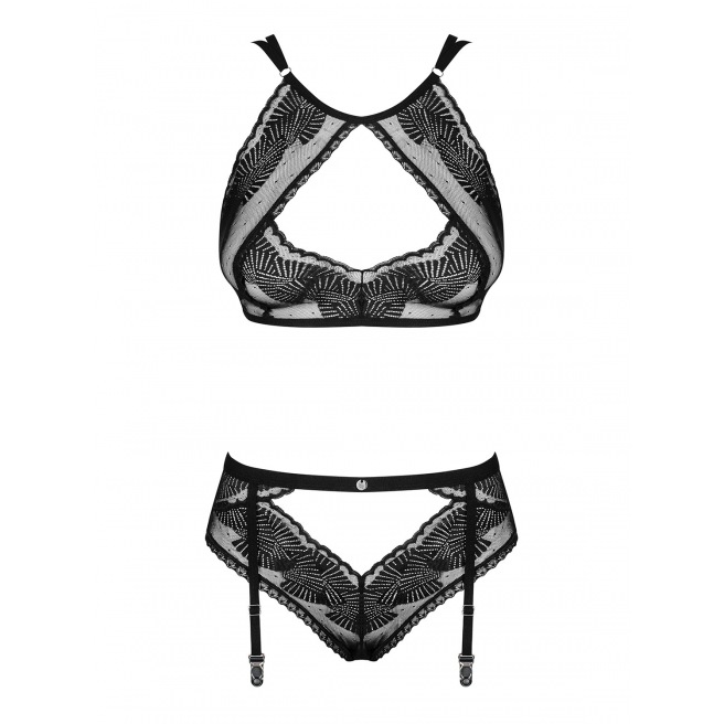 Allastia Ensemble 2 pièces - Noir