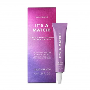 Vibromasseur Liquide - IT'S A MATCH - Clitherapy - 10ml