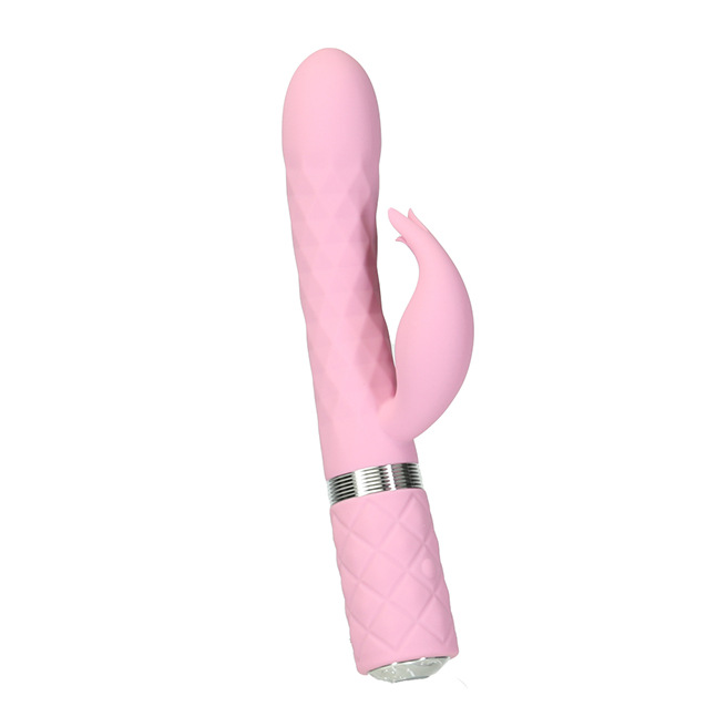 Pillow Talk - Vibromasseur Lively Rabbit Rose