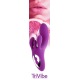 FeelzToys - Vibromasseur point G TriVibe avec stimulation clitoridienne et labiale Rose