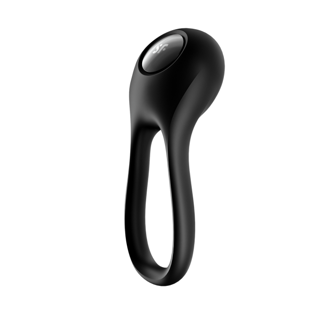 Cockring Satisfyer Majestic Duo - Noir
