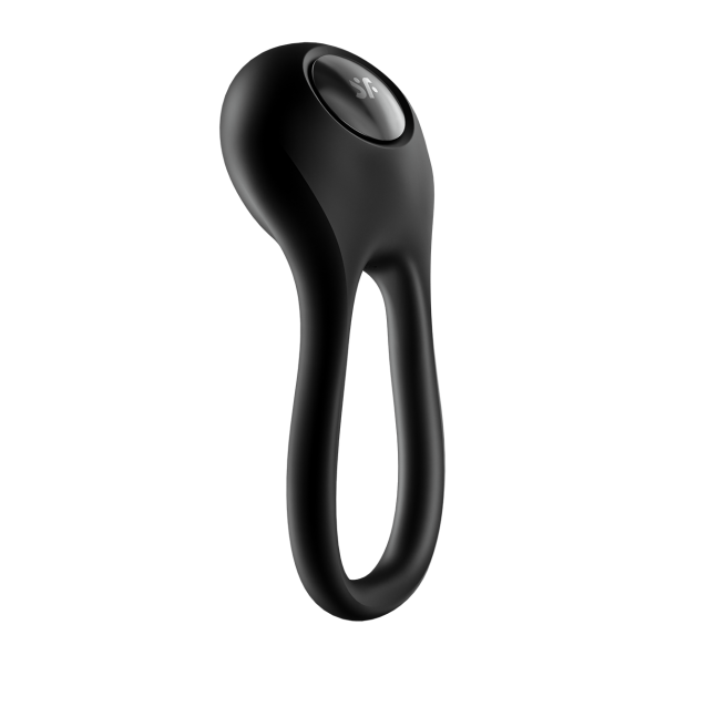 Cockring Satisfyer Majestic Duo - Noir Cockring Satisfyer Majestic Duo - Noir