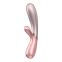 Vibromasseur lapin chauffant Satisfyer Hot Lover rose