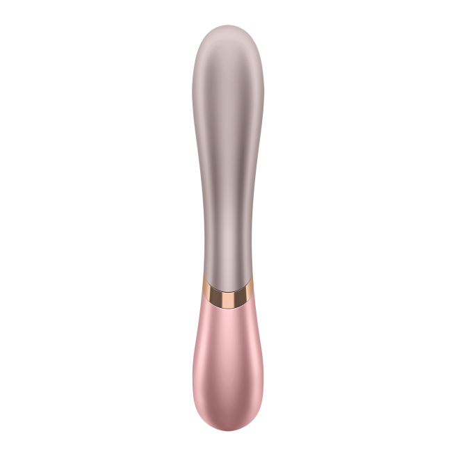 Vibromasseur lapin chauffant Satisfyer Hot Lover rose