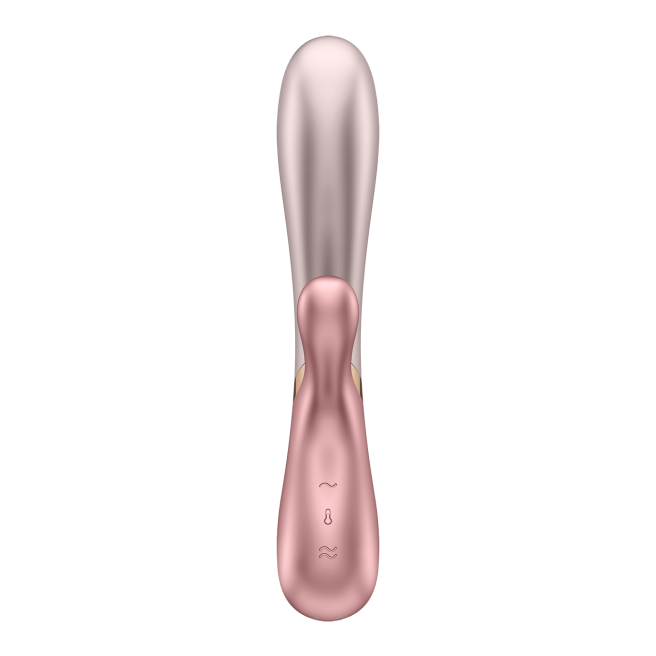 Vibromasseur lapin chauffant Satisfyer Hot Lover rose