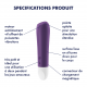 Vibromasseur Satisfyer Ultra Power Bullet 2 - Violet