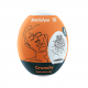 Oeuf masturbateur Crunchy - Orange