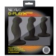 Nexus - Pack Vibromasseur Unisexe G-Play Trio Plus S/M/L Noir