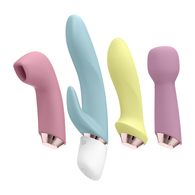 Pack vibromasseurs Satisfyer Marvelous four - Multicouleur