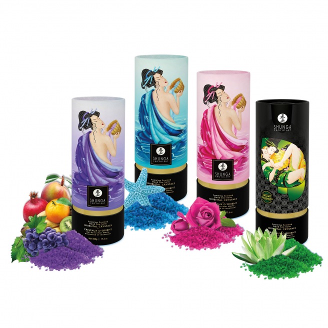 Sel de bain moussant - Cristaux d'orient - Océan de Tentations