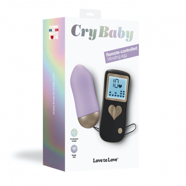 Oeuf Vibrant Cry Baby - Mauve Oeuf Vibrant Cry Baby - Mauve