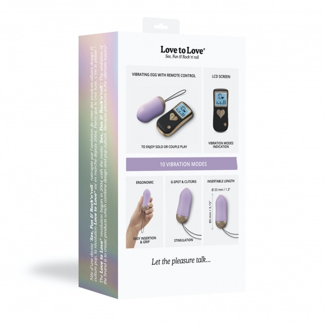 Oeuf Vibrant Cry Baby - Mauve Oeuf Vibrant Cry Baby - Mauve