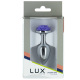 Lux Active - Plug anal en métal Purple Rose