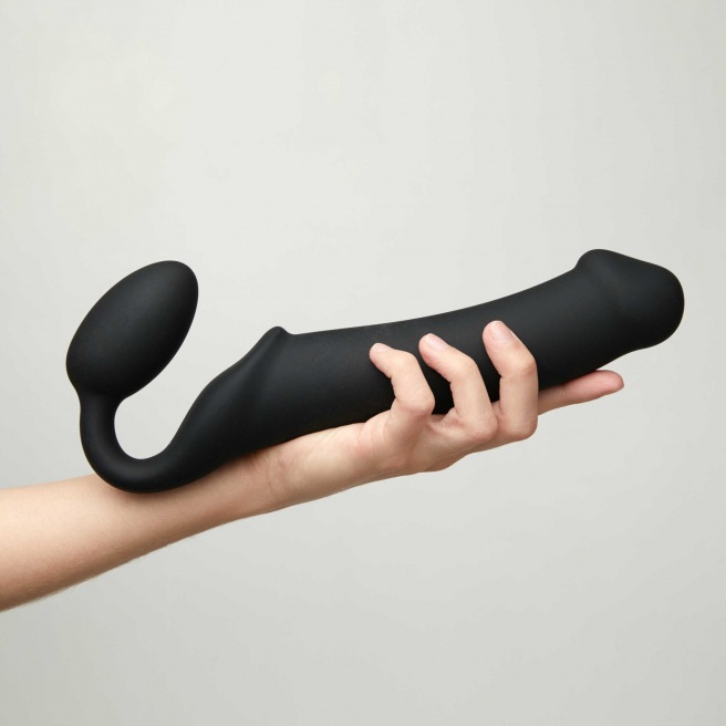 Gode Ceinture Non Vibrant - Noir