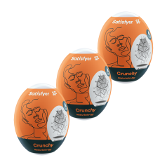 Ensemble Oeufs masturbateurs 3 pièces Crunchy