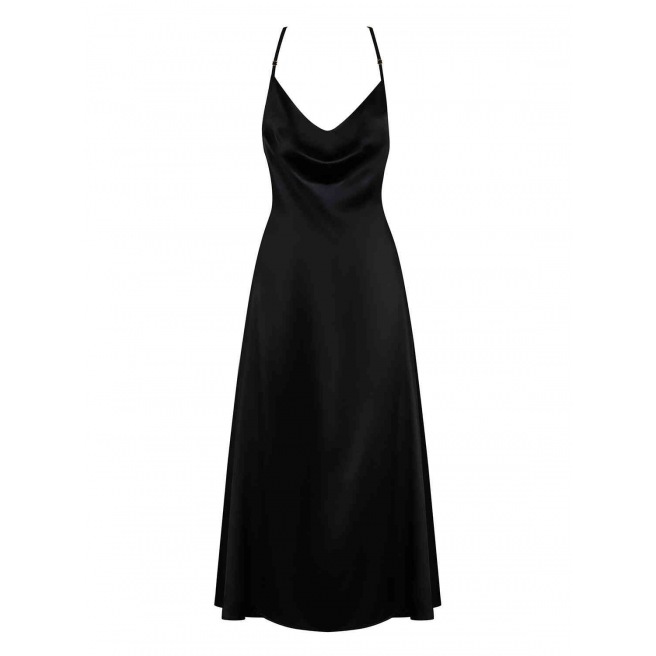Robe Agatya - Noir Robe Agatya - Noir