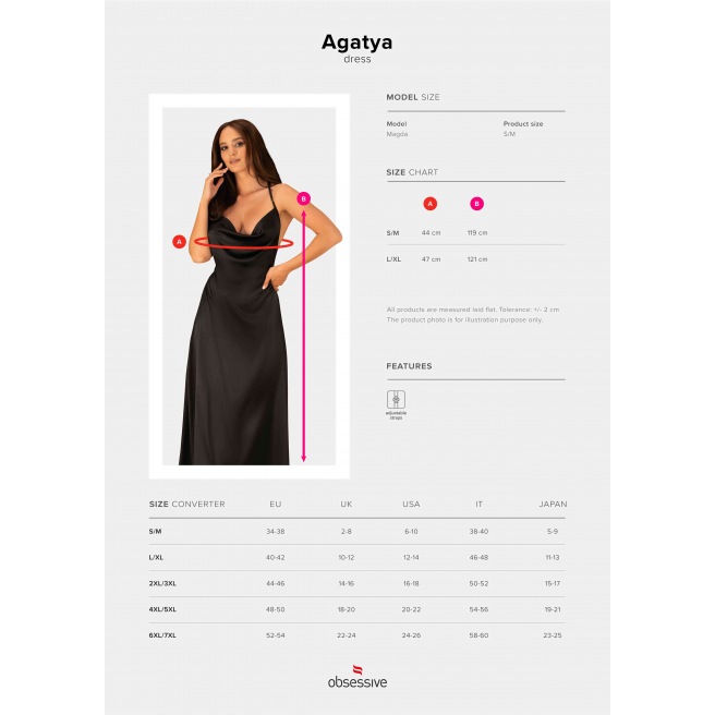 Robe Agatya - Noir Robe Agatya - Noir