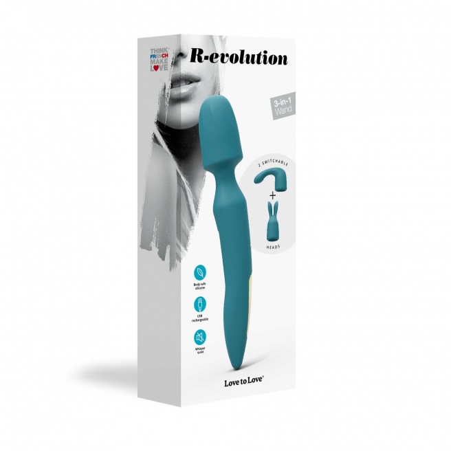 Stimulateur vibromasseur R-Evolution - Teal Me Stimulateur vibromasseur R-Evolution - Teal Me