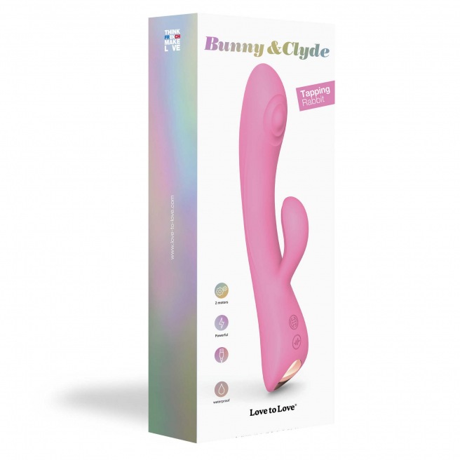 Vibromasseur BUNNY & CLYDE - PINK PASSION Vibromasseur BUNNY & CLYDE - PINK PASSION