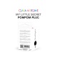 Plug mon petit secret pompon - noir