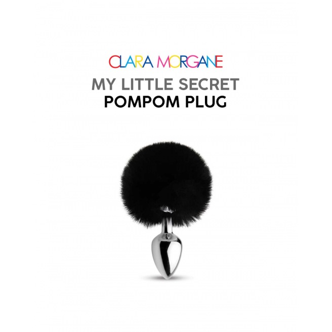 Plug mon petit secret pompon - noir Plug mon petit secret pompon - noir