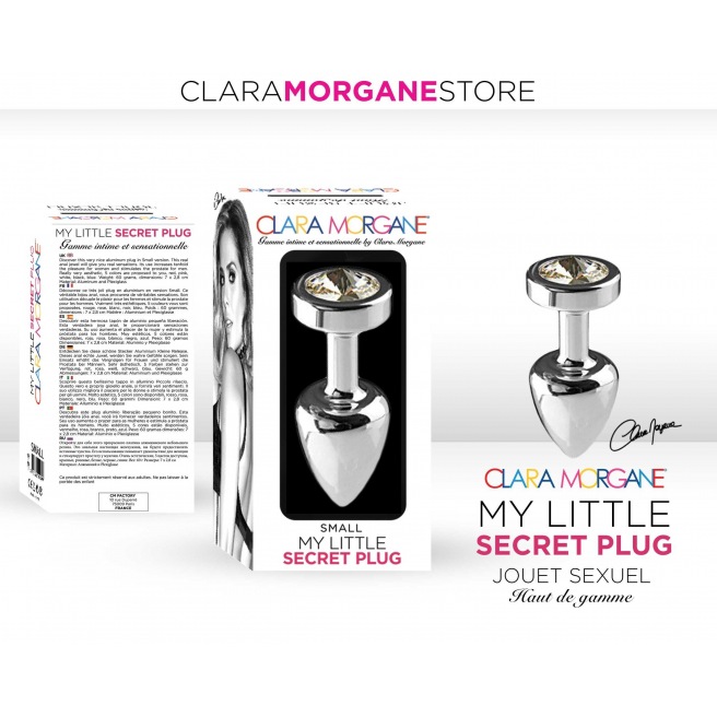 Mon petit plug secret petit - Blanc Mon petit plug secret petit - Blanc
