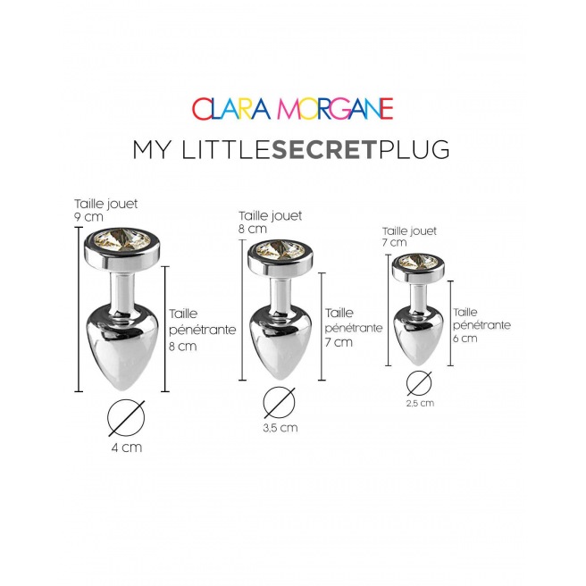 Mon petit plug secret petit - Blanc Mon petit plug secret petit - Blanc