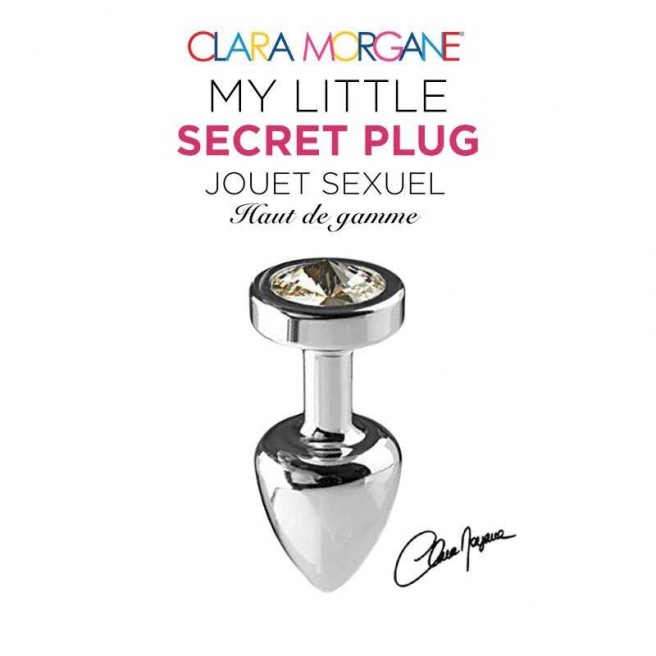 Mon petit plug secret moyen - Blanc