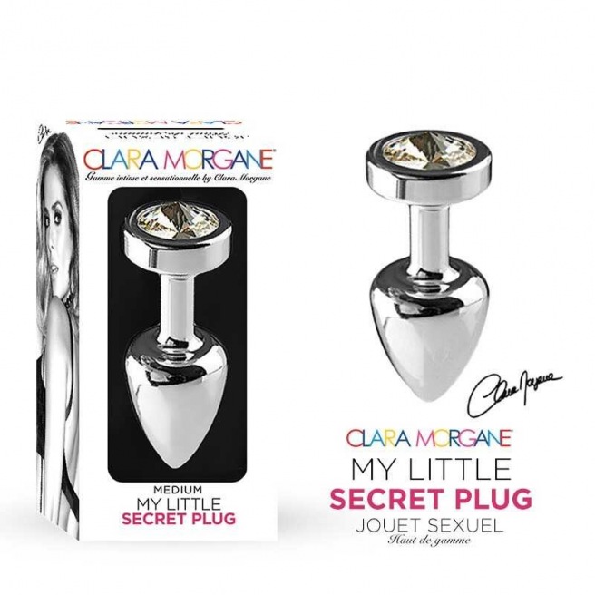 Mon petit plug secret moyen - Blanc Mon petit plug secret moyen - Blanc