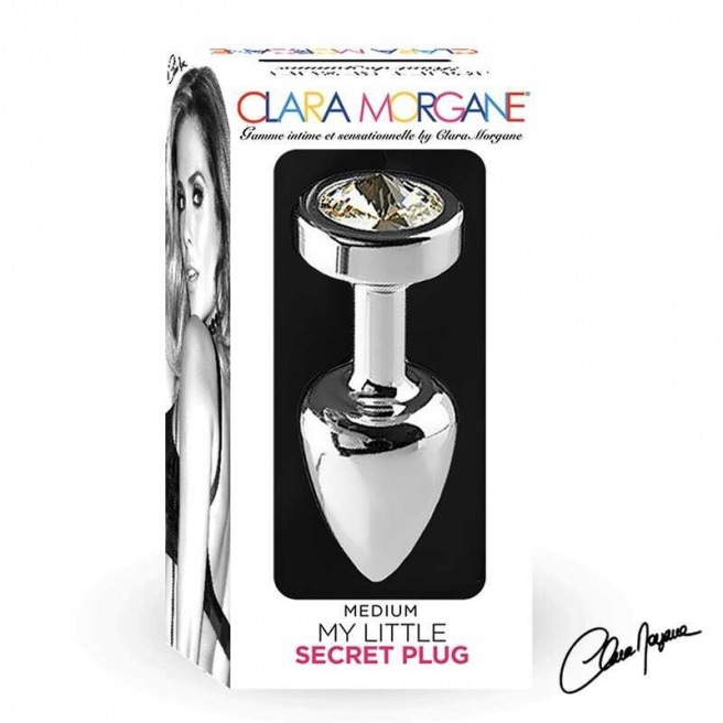 Mon petit plug secret moyen - Blanc Mon petit plug secret moyen - Blanc