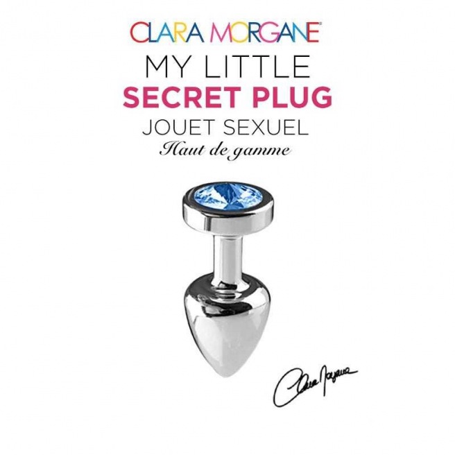 Mon petit plug secret petit - Bleu