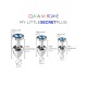 Mon petit plug secret petit - Bleu