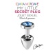 Mon petit plug secret moyen - Bleu