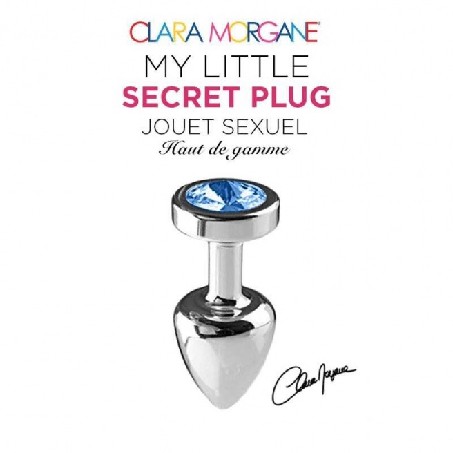 Mon petit plug secret moyen - Bleu