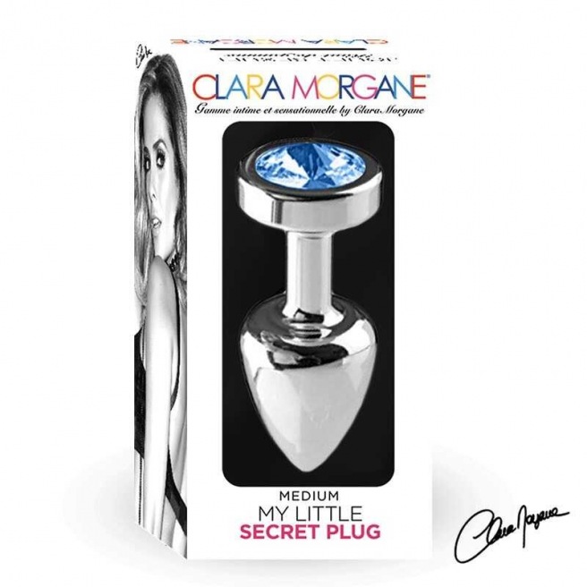 Mon petit plug secret moyen - Bleu Mon petit plug secret moyen - Bleu