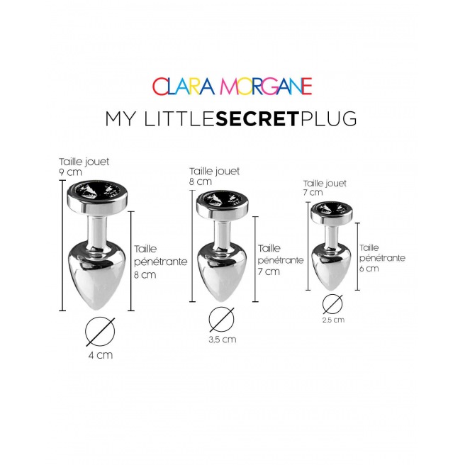 Mon petit plug secret petit - Noir Mon petit plug secret petit - Noir