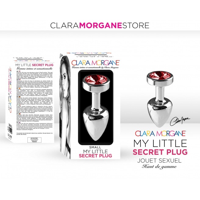 Mon petit plug secret petit - Rouge Mon petit plug secret petit - Rouge