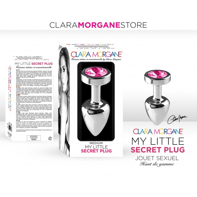 Mon petit plug secret moyen - Rose Mon petit plug secret moyen - Rose