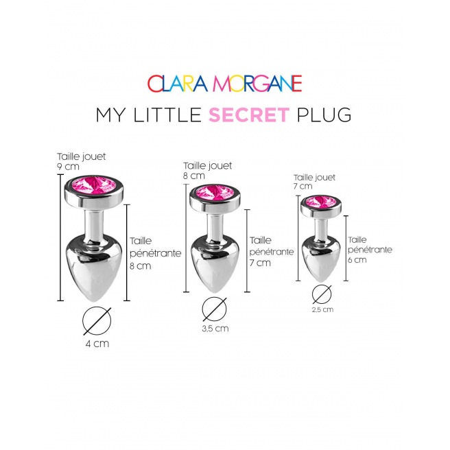 Mon petit plug secret moyen - Rose Mon petit plug secret moyen - Rose