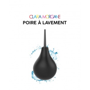 Poire Ã\u00a0 lavement Clara Morgane - Noir