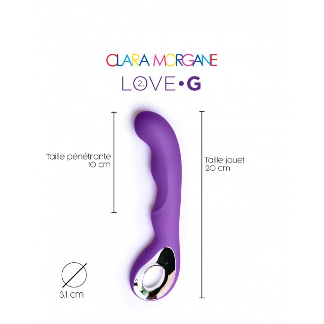 Vibromasseur Love G 2.0 - Violet Vibromasseur Love G 2.0 - Violet