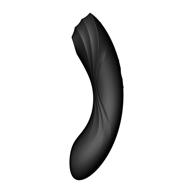 Stimulateur et Vibromasseur Satisfyer Curvy Trinity 4 - Noir Stimulateur et Vibromasseur Satisfyer Curvy Trinity 4 - Noir