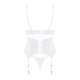 Corset et string blanc Amor Blanco