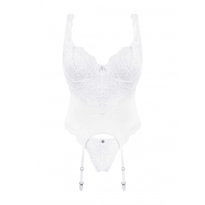 Corset et string blanc Amor Blanco