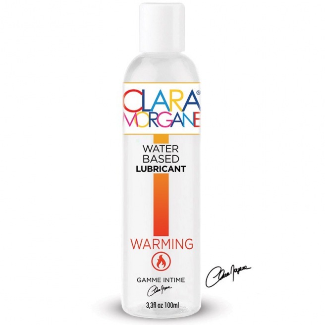 Lubrifiant chauffant effet chaud 100 ml Clara Morgane Lubrifiant chauffant effet chaud 100 ml Clara Morgane