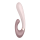 Stimulateur clitoridien et Vibromasseur point G Satisfyer Heat Wave Connect App - Mauve