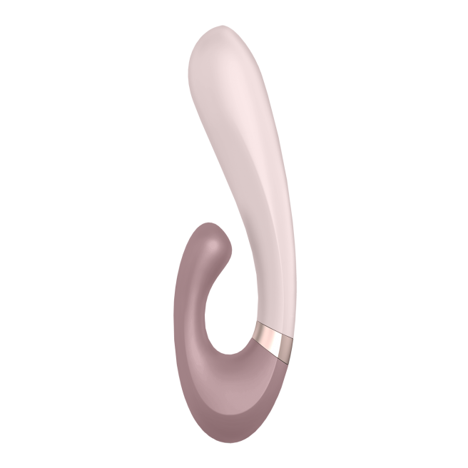 Stimulateur clitoridien et Vibromasseur point G Satisfyer Heat Wave Connect App - Mauve