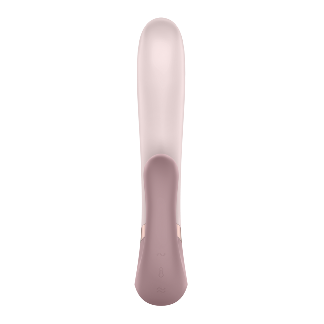 Stimulateur clitoridien et Vibromasseur point G Satisfyer Heat Wave Connect App - Mauve