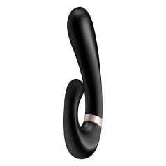 Stimulateur clitoridien et Vibromasseur point G Satisfyer Heat Wave Connect App - Noir